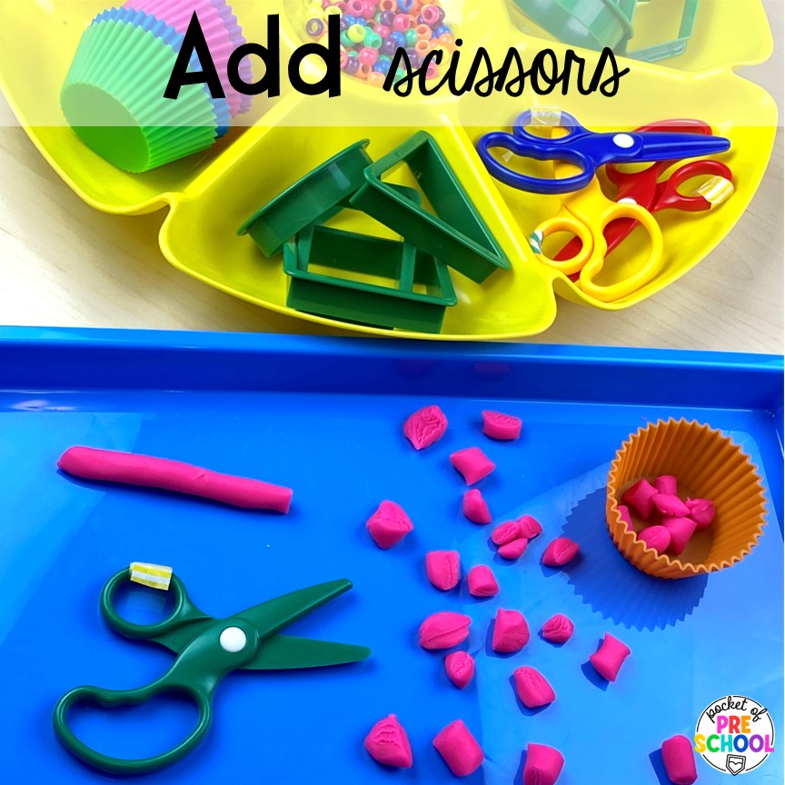 How and Why to Use Play Dough Trays in Preschool, Pre-K, & Kindergarten  Classrooms - Pocket of Preschool